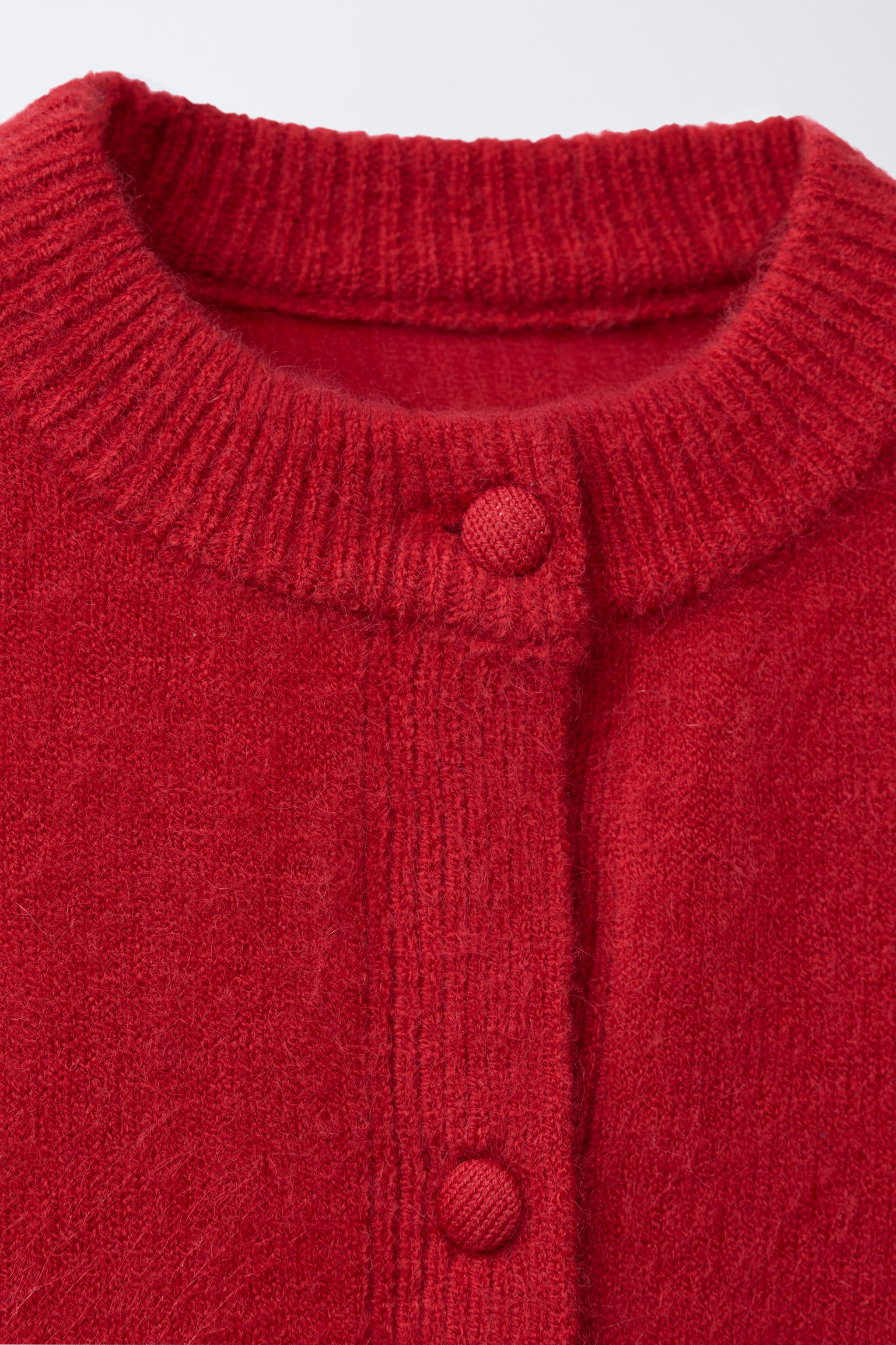 DOUBLE HEM KNIT CARDIGAN BENSIMON ® X ZARA